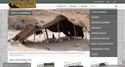 Desktop Screenshot of camping-outdoor.eu